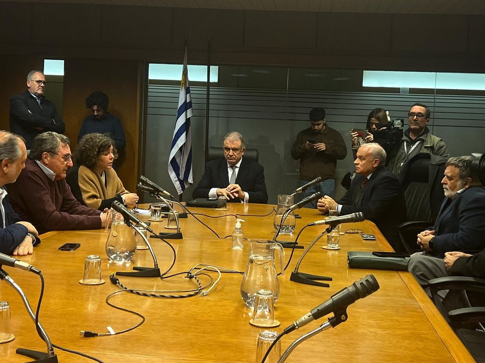 La reunión entre los integrantes de la coalición en el Parlamento