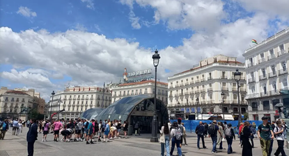 Estación de Cercanías en la Puerta del Sol