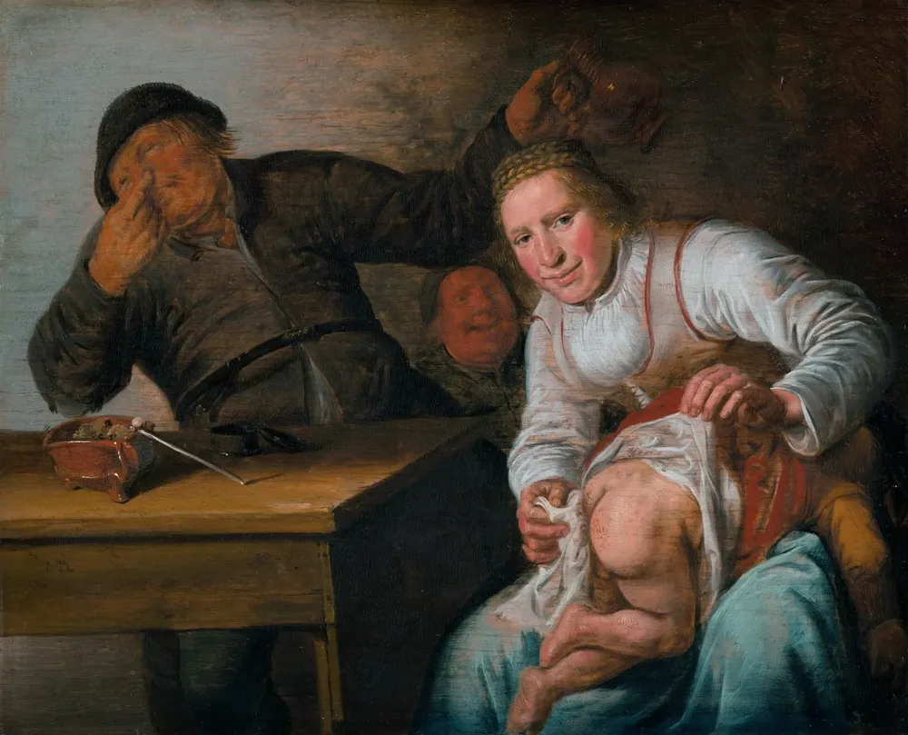 Los cinco sentidos (1637) Jan Miense Molenaer