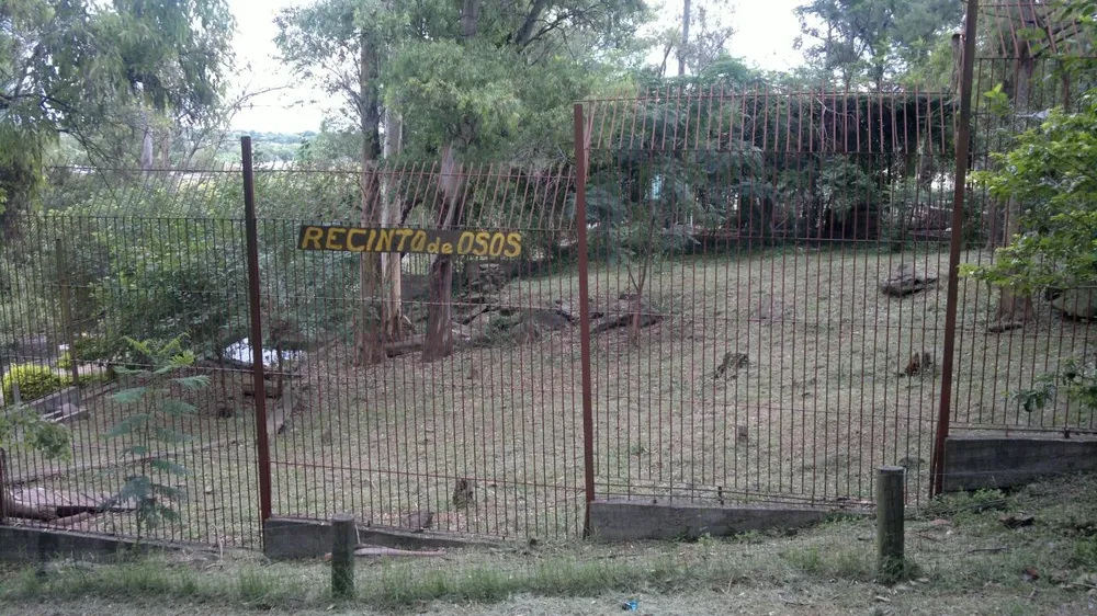 Así se ve el espacio que ocupa ahora la osa Eva en el zoológico de Salto