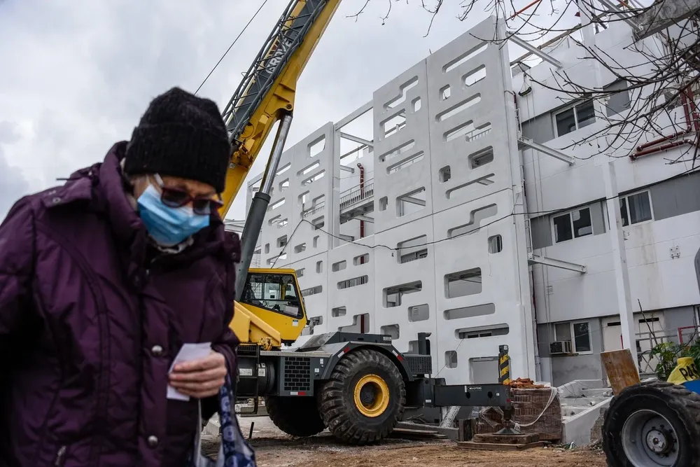 El Hospital del Cerro está en obras