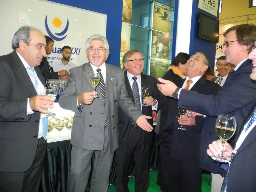 Un brindis por Uruguay en la inauguración de la Prodexpo
