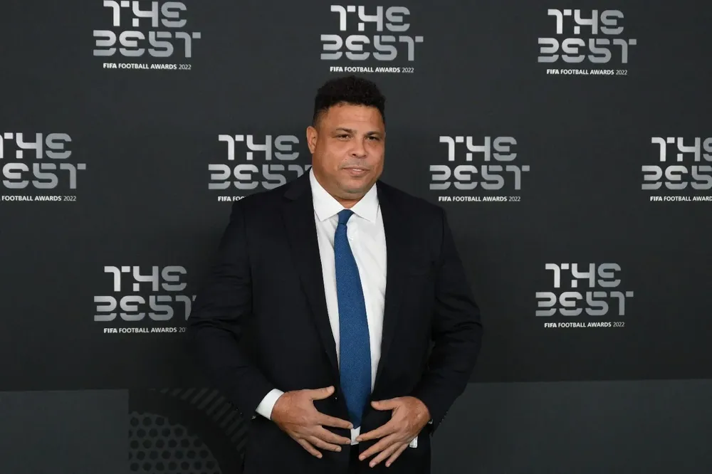 Ronaldo en la gala de los premios The Best