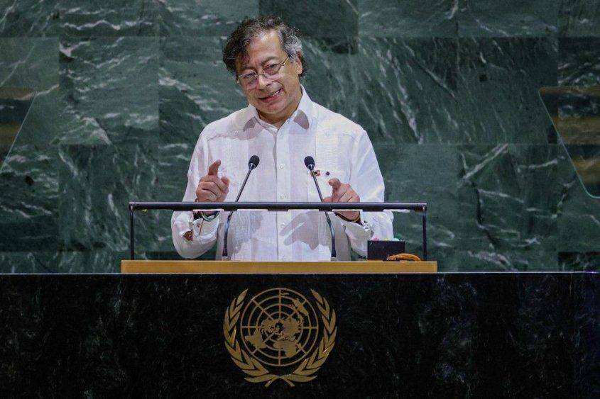 Petro dio su último discurso como presidente ante la Asamblea General de la ONU