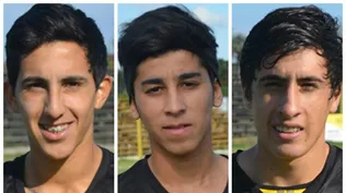 Gastón Vitancurt, Matías De los Santos y Miguel Merentiel, de la cantera al primero de Peñarol
