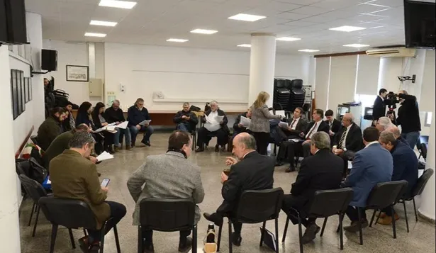 Reunión del Consejo Superior Tripartito del sector privado.