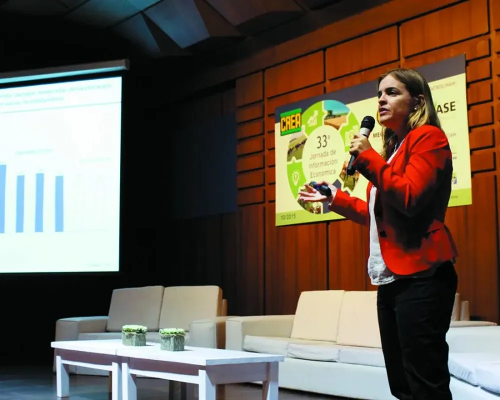 Florencia Carriquiry trazó un panorama de la coyuntura económica y del agro