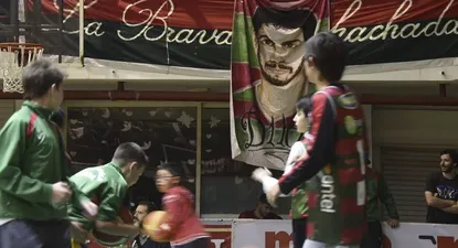 La bandera de Leandro