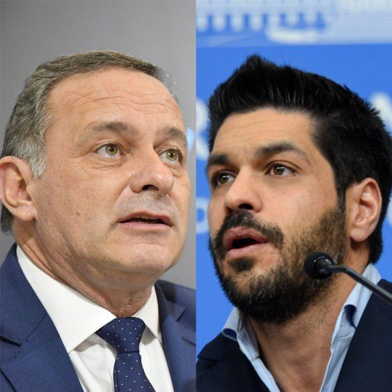 Álvaro Delgado y Andrés Ojeda. Archivo