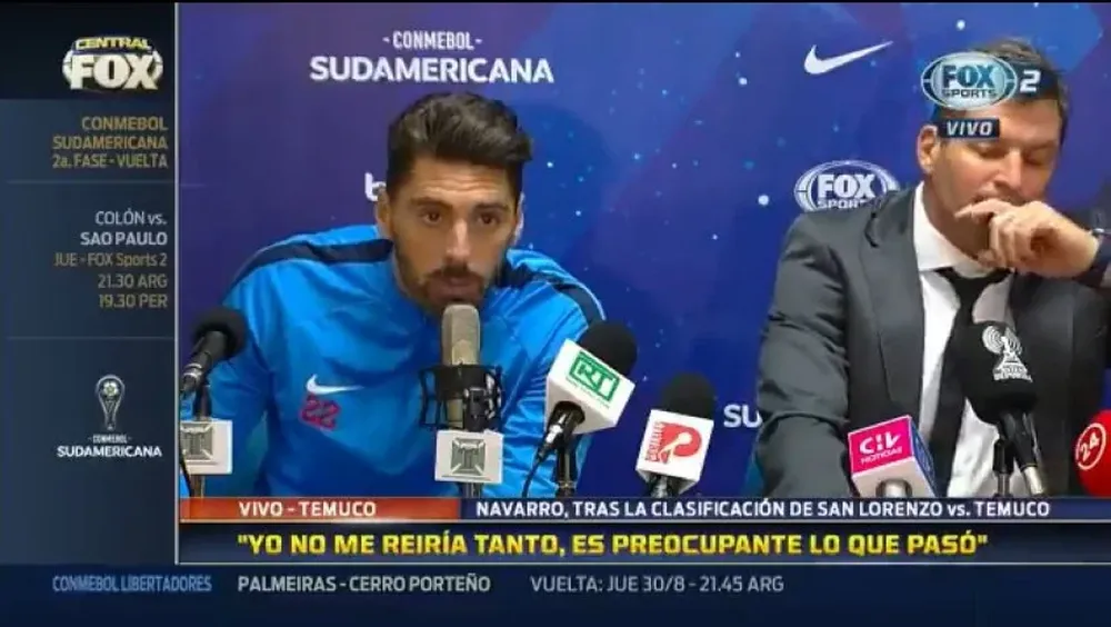 Navarro no se calló nada