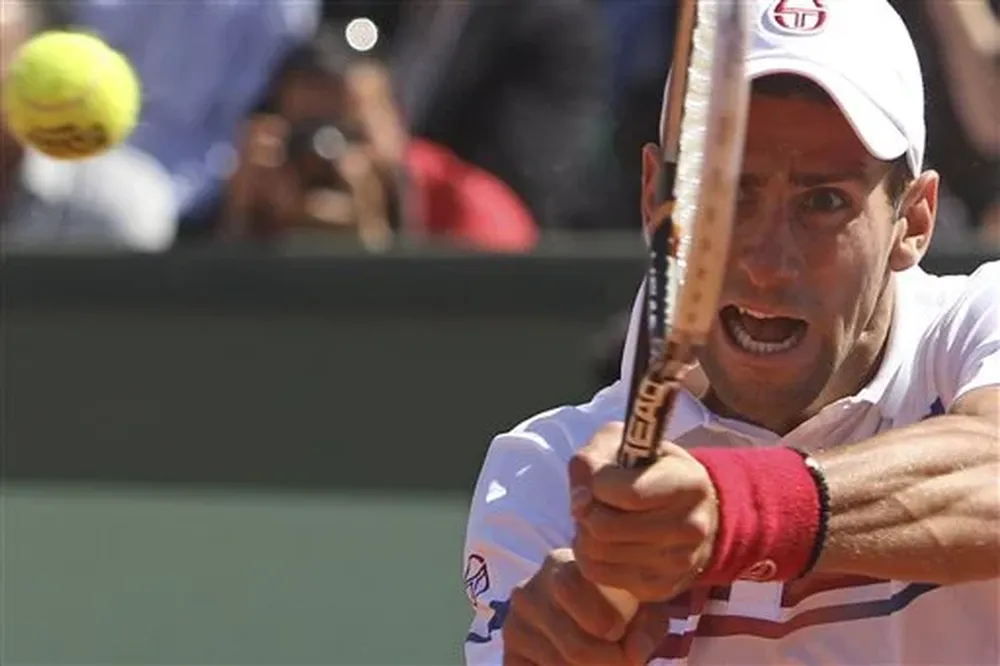 El serbio responde a Del Potro