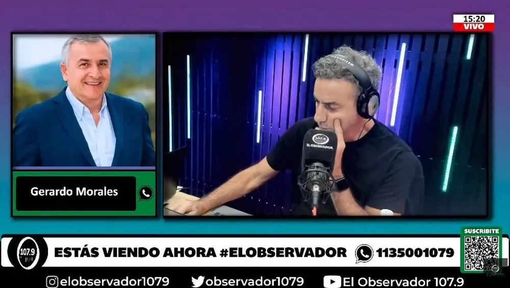 Morales en El Observador Radio