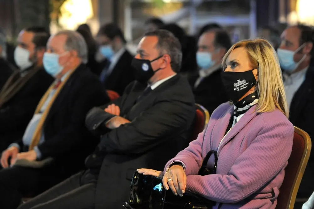 Argimón asumió de forma interina la presidencia y este viernes participó de distintas actividades en el Prado