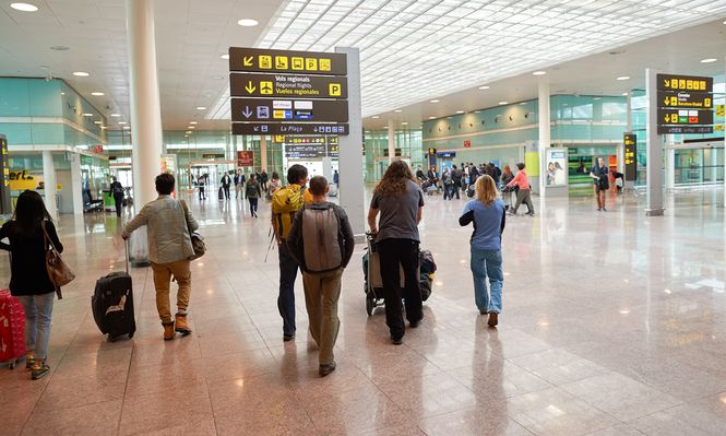 Una imagen del aeropuerto El Prat de Barcelona.&nbsp;
