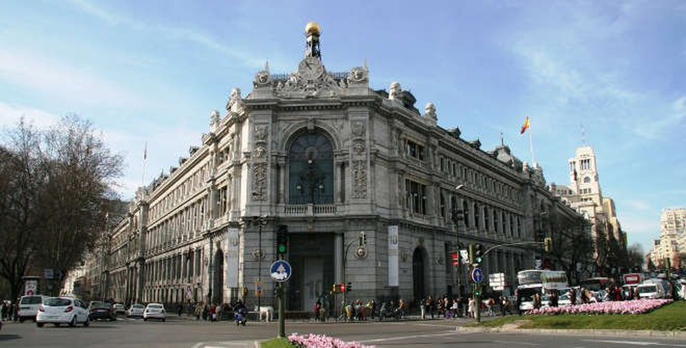 La sede del Banco de España en Madrid.