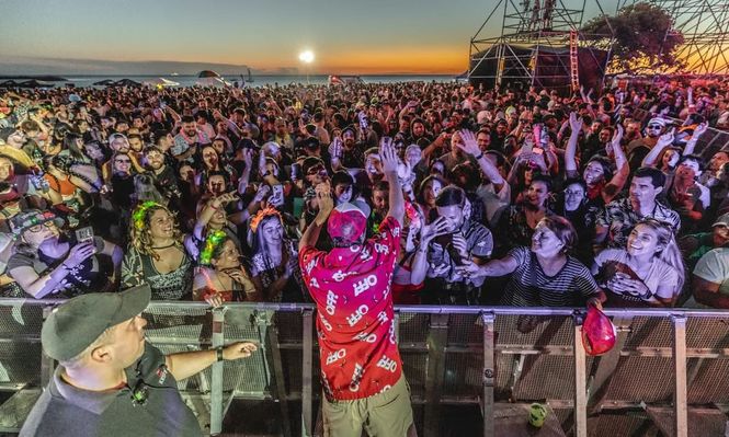 60 mil personas en La Bajada: la impresionante foto aérea de la fiesta en la Rambla de Punta Carretas