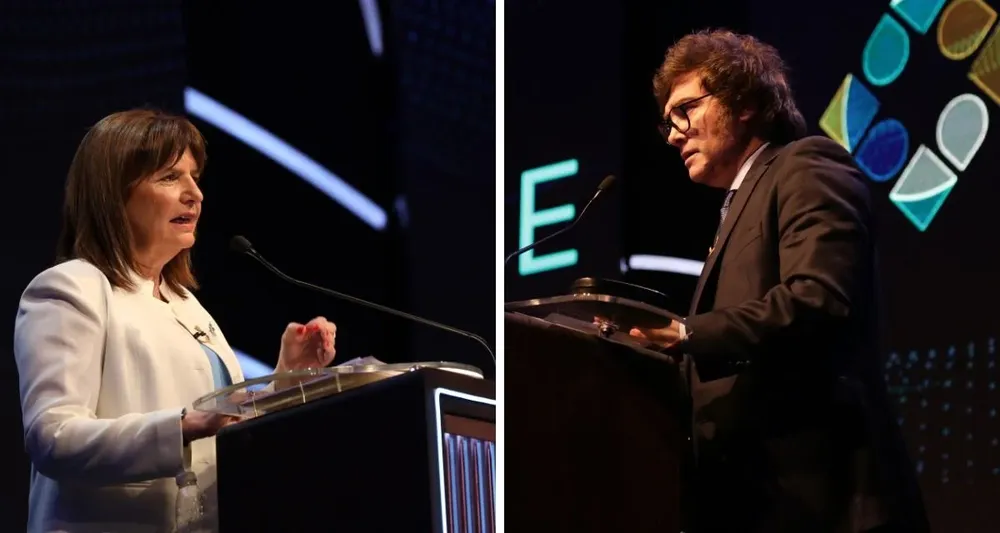 El cruce entre Javier Milei y Patricia Bullrich