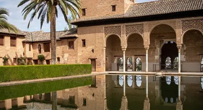 Palacio del Partal, en la Alhambra.