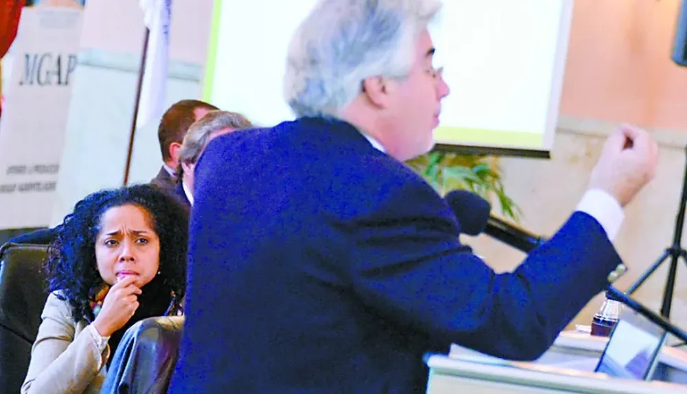 El ministro Aguerre habló ayer en Cámara Mercantil