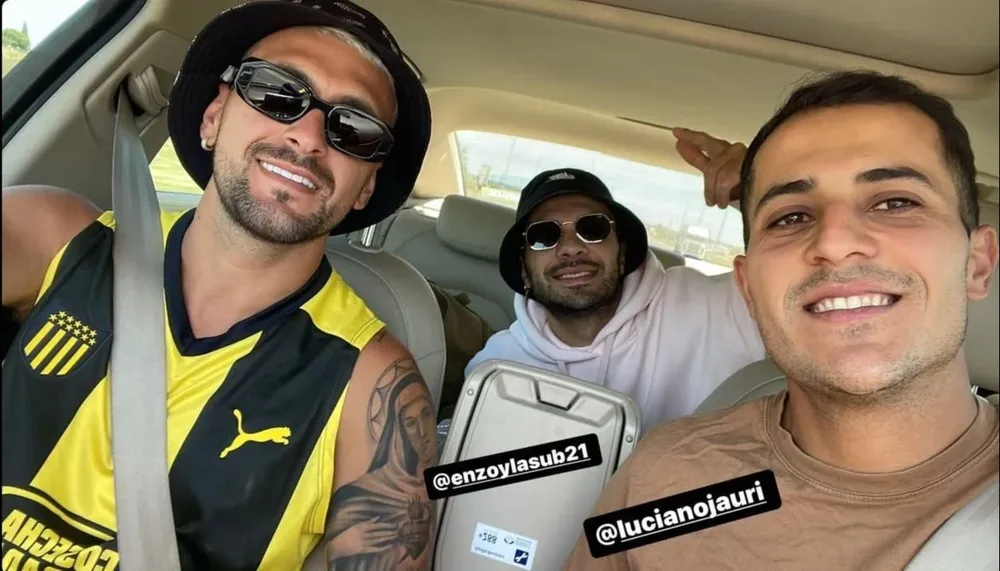 De Arrascaeta con los colores de Peñarol