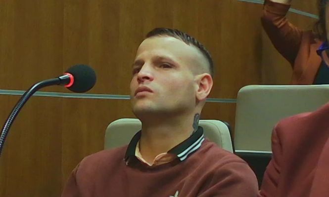 Moisés Martínez en la audiencia de este miércoles