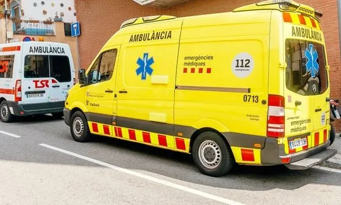 Una ambulancia para emergencias