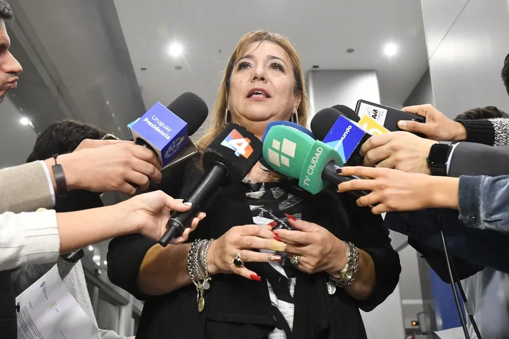 Tras la reunión, Moreira brindó una rueda de prensa