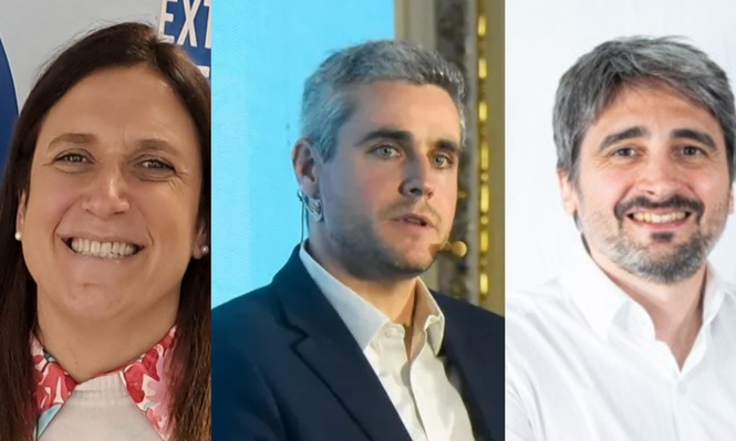 Maria José Scremini, Martín Dovat y Gabriel Abdelnour&nbsp;