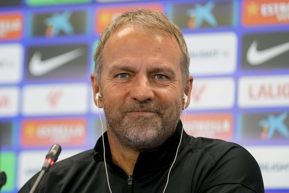 Flick en conferencia.