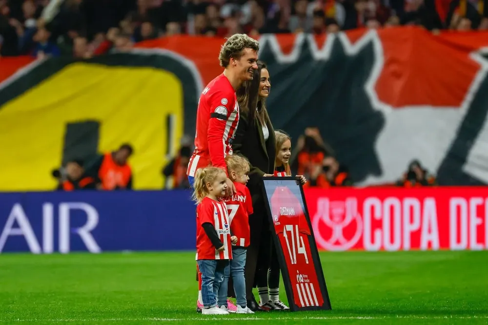 Griezmann en familia