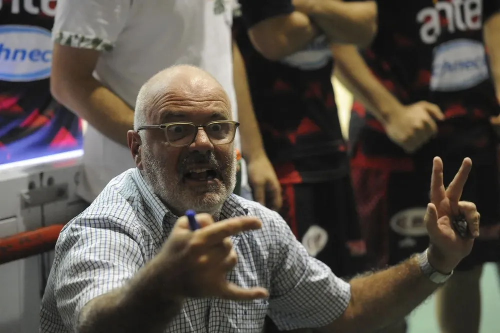 Gerardo Jauri en su última etapa en Olimpia