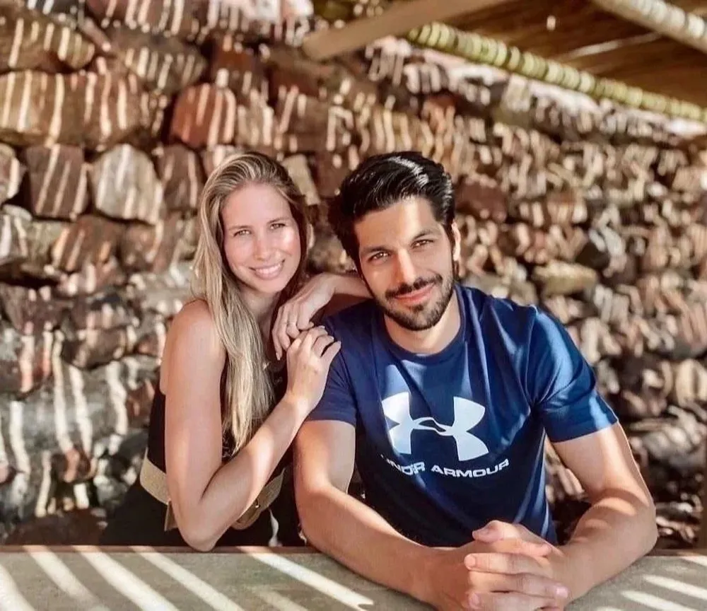 Natalie Yoffe y Andrés Ojeda