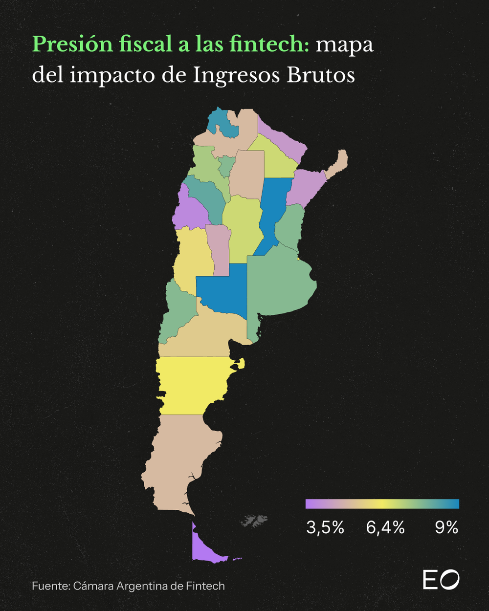 Santa Fe y La Pampa encabezan el mapa de la presi&oacute;n fiscal