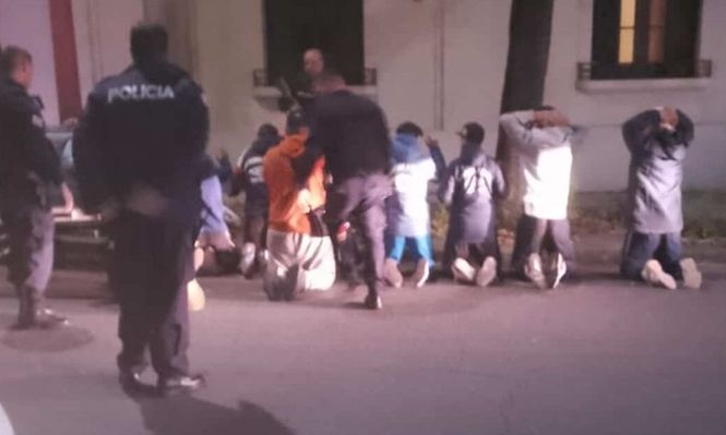 Heridos y detenidos tras enfrentamientos entre hinchas de Aguada y Nacional