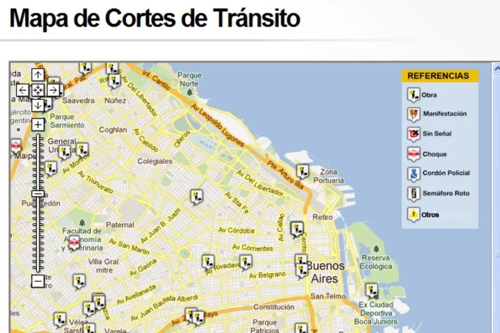 El sitio de los cortes