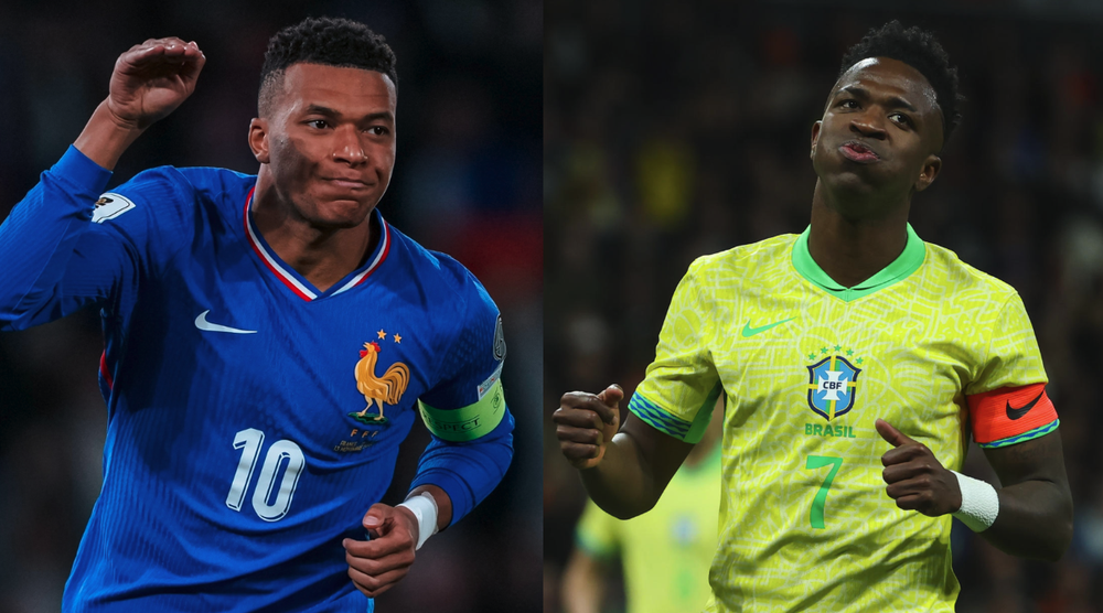 Francia vs Brasil, jueves 26 de marzo a las 21:00hs (hora España) en Boston, EE.UU.
