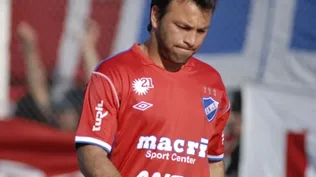 Horacio Peralta en su etapa de futbolista de Nacional