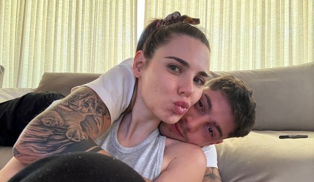 Mina Bonino y Federico Valverde