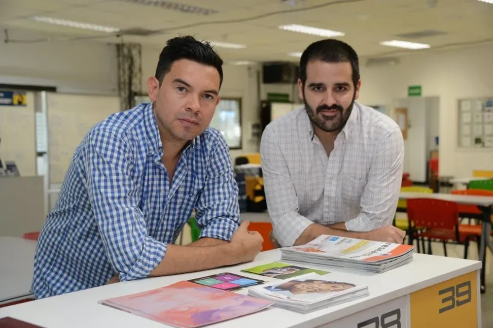 Ignacio Ferrari y Rodrigo Machado, dos de los fundadores de Como en casa