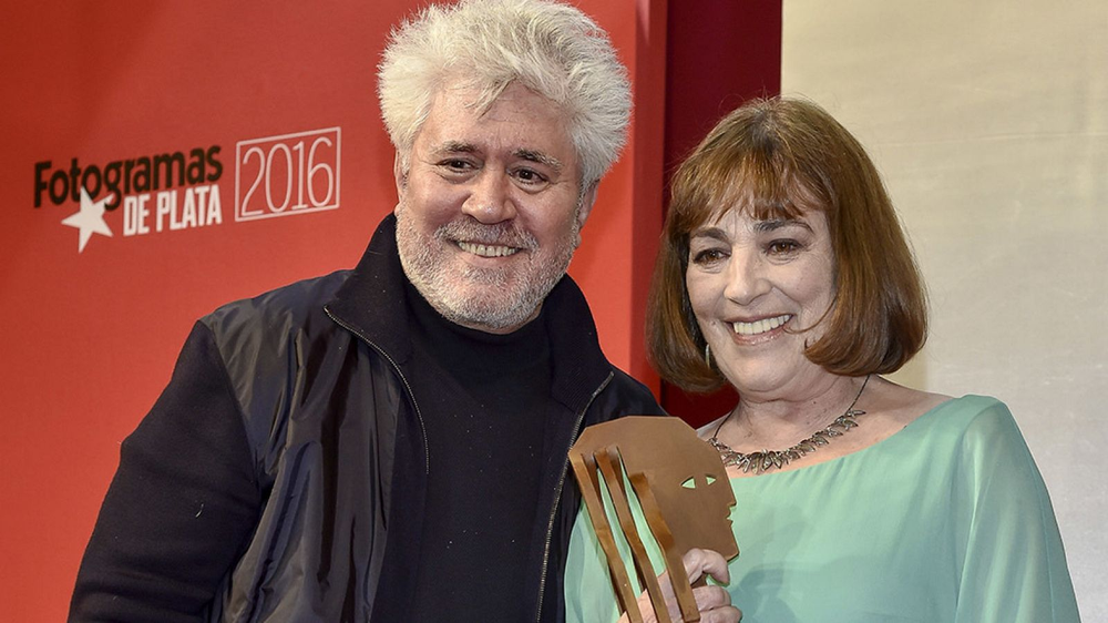 Pedro Almodóvar y Carmen Maura