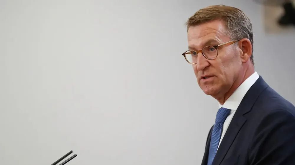 Alberto Núñez Feijóo, líder del PP.