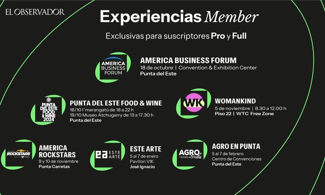 Descubre las experiencias exclusivas para suscriptores de El Observador: una invitación a actualizar tu plan a Pro o Full