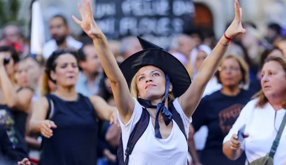 La marcha de las mujeres del pasado 8 de marzo.