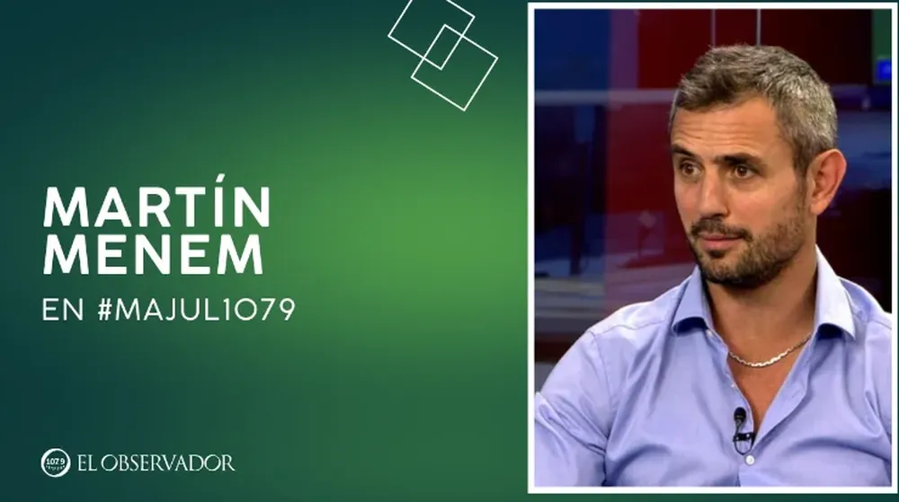 Majul en la entrevista con el presidente de la Cámara de Diputados
