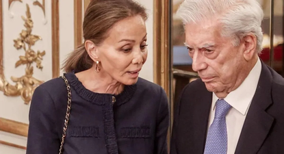Isabel Preysler y Mario Vargas Llosa. (Archivo)&nbsp;