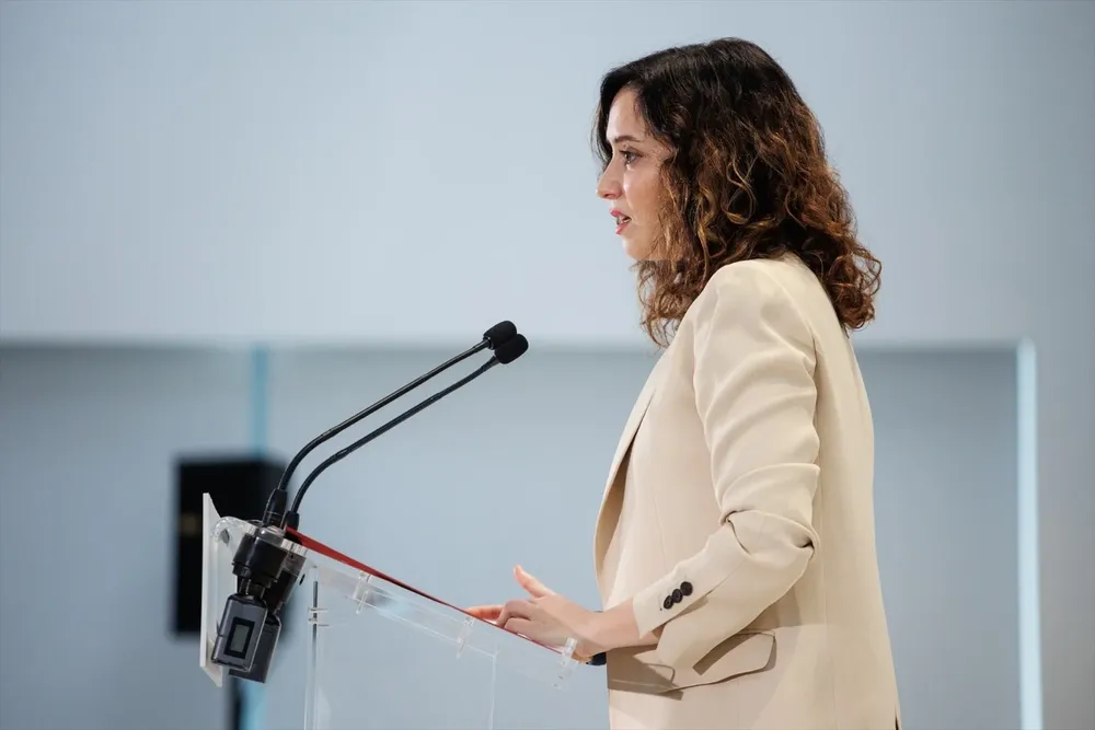 La presidenta de la Comunidad de Madrid, Isabel Díaz Ayuso.