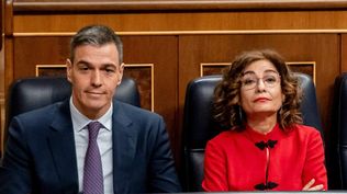 Pedro Sánchez y María Jesús Montero