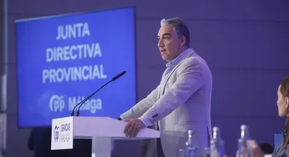 Elías Bendodo, coordinador general del PP