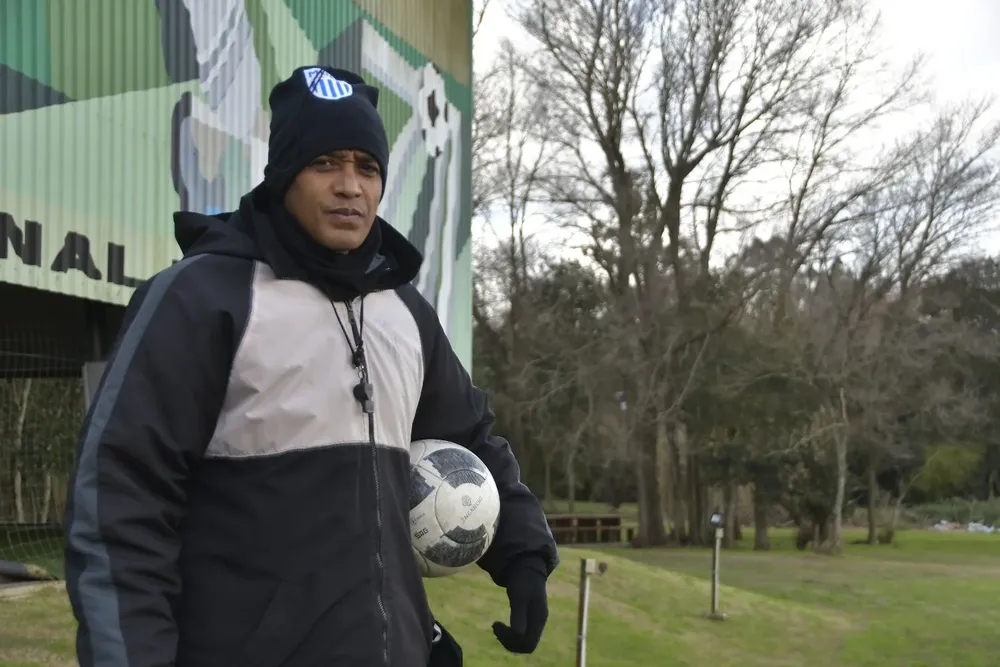 Cafú en la actualidad en su faceta de técnico