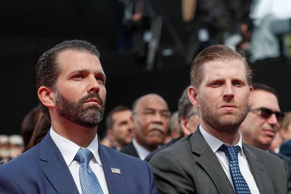 Donald Trump Jr. y Eric Trump